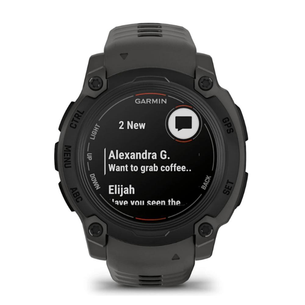 Smartwatch Relógio Garmin Instinct E com Monitor Cardíaco de Pulso e GPS 40 mm Preto com pulseira de silicone Grafite - 9
