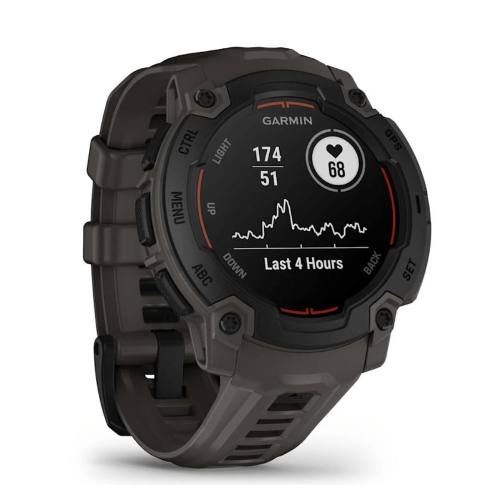 Smartwatch Relógio Garmin Instinct E com Monitor Cardíaco de Pulso e GPS 45 mm Preto com pulseira de silicone Grafite - 3
