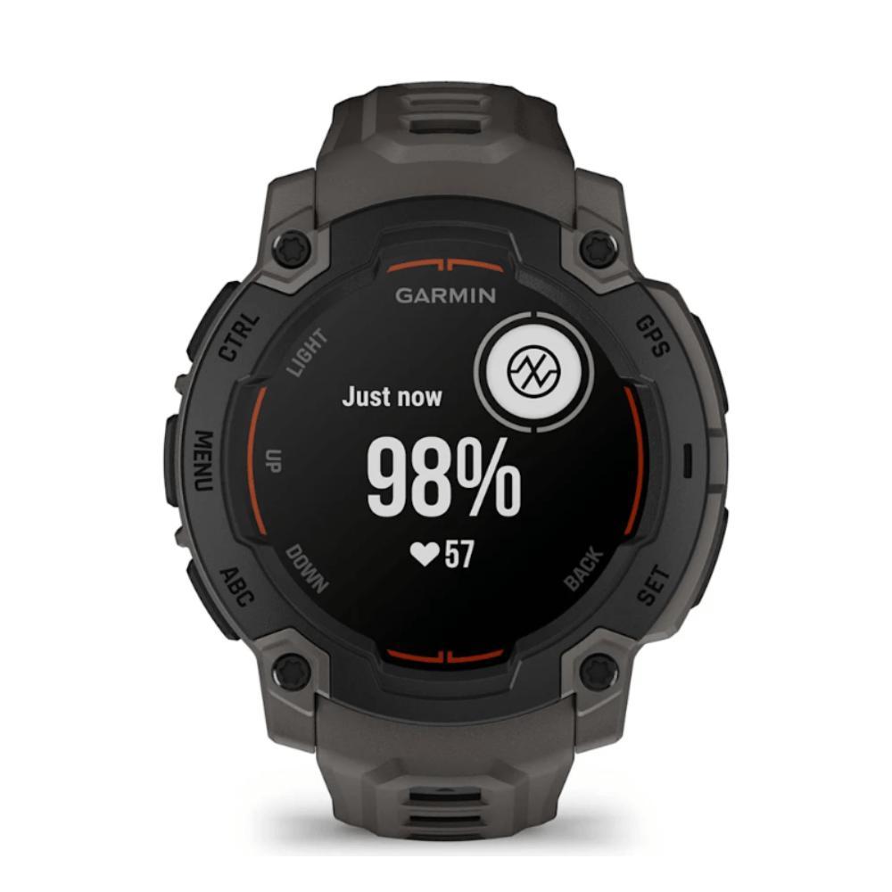 Smartwatch Relógio Garmin Instinct E com Monitor Cardíaco de Pulso e GPS 45 mm Preto com pulseira de silicone Grafite - 8