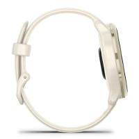 Smartwatch Relógio Garmin Vívoactive 6 com Monitor Cardíaco de Pulso e GPS Lunar Gold 42mm - 6