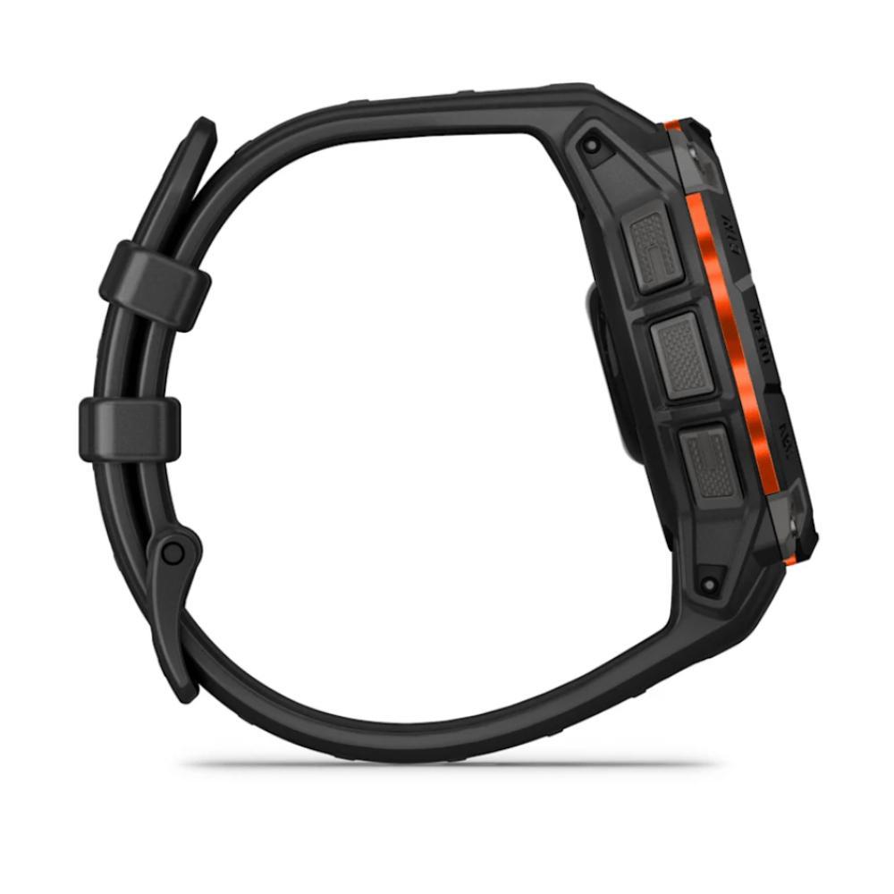 Relógio Garmin Instinct 3 com Monitor Cardíaco de Pulso e GPS 45 mm e Solar, Preto com pulseira de silicone Preta - 9