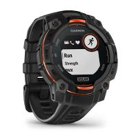 Relógio Garmin Instinct 3 com Monitor Cardíaco de Pulso e GPS 45 mm e Solar, Preto com pulseira de silicone Preta - 3
