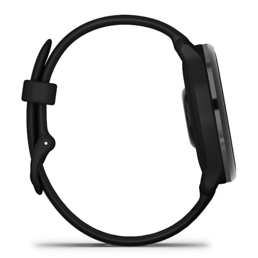 Smartwatch Relógio Garmin Vívoactive 6 Monitor Cardíaco de Pulso com GPS Preto 42mm - 6