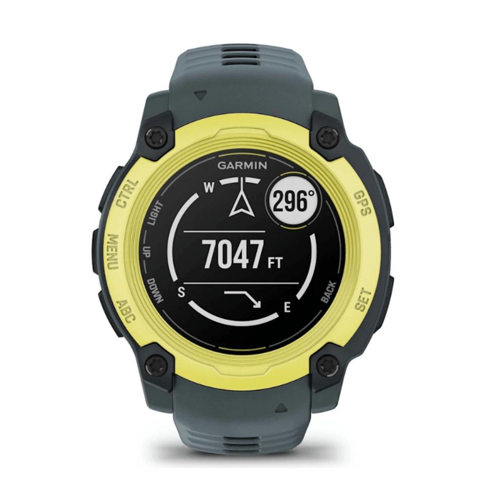 Smartwatch Relógio Garmin Instinct E com Monitor Cardíaco de Pulso e GPS 40 mm Verde com pulseira de silicone Cinza Crepúsculo - 4