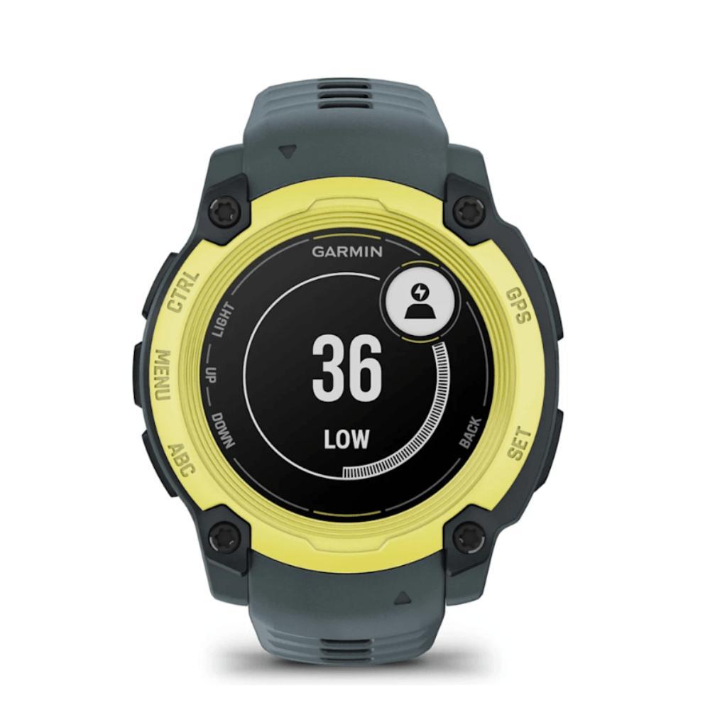 Smartwatch Relógio Garmin Instinct E com Monitor Cardíaco de Pulso e GPS 40 mm Verde com pulseira de silicone Cinza Crepúsculo - 7