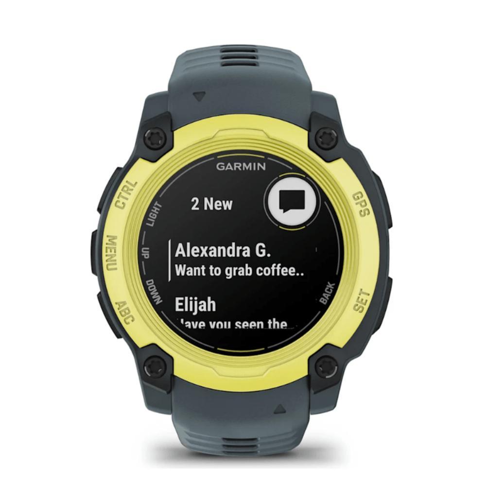 Smartwatch Relógio Garmin Instinct E com Monitor Cardíaco de Pulso e GPS 40 mm Verde com pulseira de silicone Cinza Crepúsculo - 9