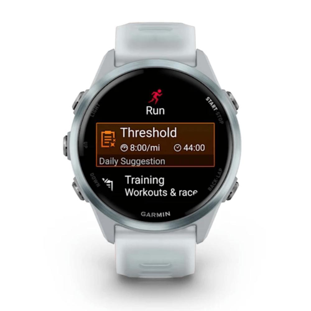 Smartwatch Relógio Garmin Forerunner 570 com Monitor Cardíaco de Pulso e GPS Azul 42mm - 2