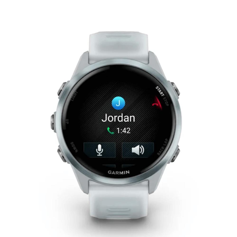 Smartwatch Relógio Garmin Forerunner 570 com Monitor Cardíaco de Pulso e GPS Azul 42mm - 4