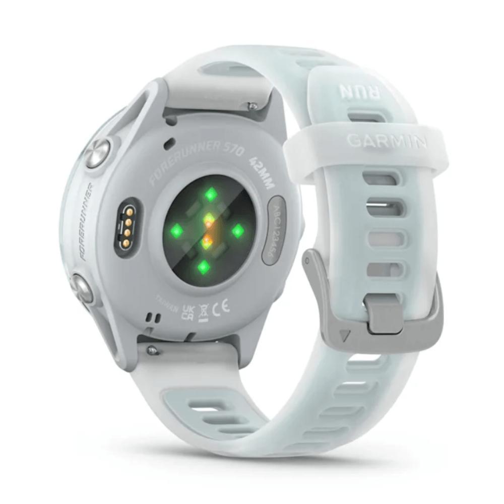 Smartwatch Relógio Garmin Forerunner 570 com Monitor Cardíaco de Pulso e GPS Azul 42mm - 7