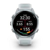 Smartwatch Relógio Garmin Forerunner 570 com Monitor Cardíaco de Pulso e GPS Azul 42mm - 6