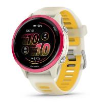Smartwatch Relógio Garmin Forerunner 570 com Monitor Cardíaco de Pulso e GPS Framboesa 42mm - 1