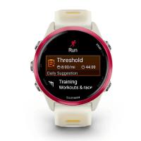 Smartwatch Relógio Garmin Forerunner 570 com Monitor Cardíaco de Pulso e GPS Framboesa 42mm - 2
