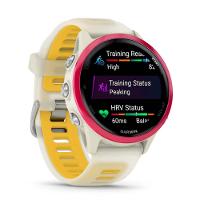 Smartwatch Relógio Garmin Forerunner 570 com Monitor Cardíaco de Pulso e GPS Framboesa 42mm - 3