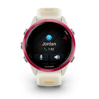 Smartwatch Relógio Garmin Forerunner 570 com Monitor Cardíaco de Pulso e GPS Framboesa 42mm