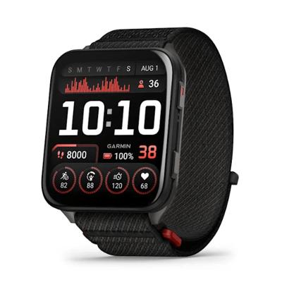 Relógio Garmin Venu X1 com Monitor Cardíaco de Pulso e GPS Preto