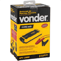 Auxiliar de Partida Portátil Vonder 13000mAh com USB e Lanterna LED - 6