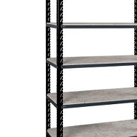 Estante Em Aco Reforçada Ábile Dark 100kg Presto - 4