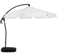 Ombrellone Suspenso Búzios Giratório 3,00m Branco com Base Bel Lazer - 1