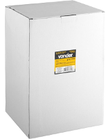 Lixeira Retangular 12 Litros Inox Cinza Vonder - 2