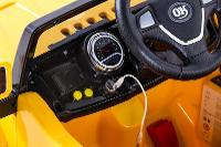 Jipe elétrico TRILHA 12v infantil Amarelo Bel Lazer - 6