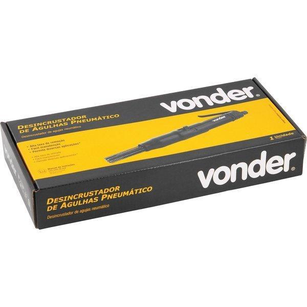 Desincrustador De Agulhas Pneumático Reto 6 Pcm 1/4  Npt - V - 6