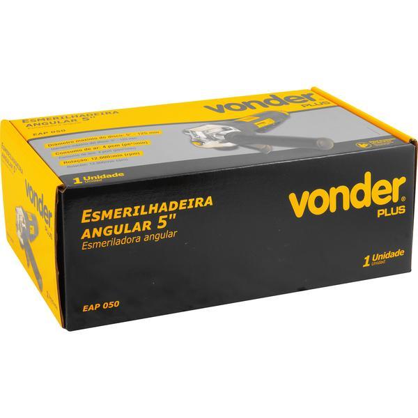 Esmerilhadeira Angular Pneumática 5" EAP050 - Vonder Plus - 3