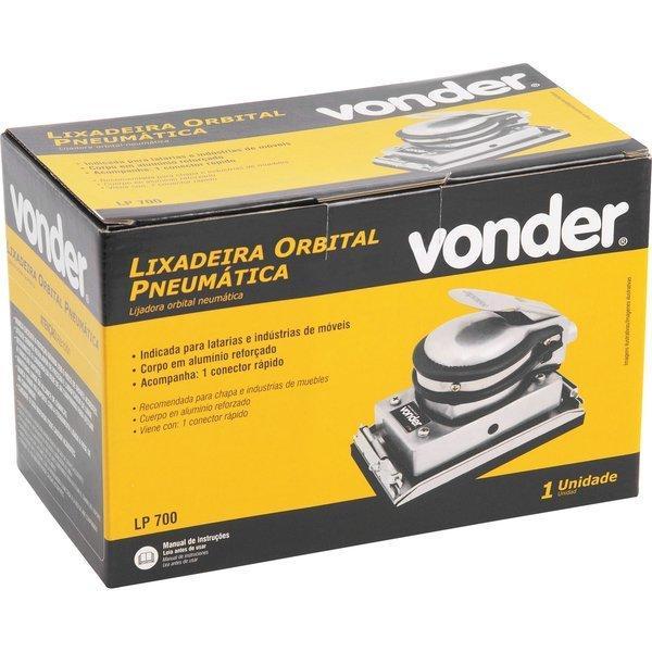 Lixadeira Orbital 93x170mm Pneumática 6 Pcm 1/4  Pt Lp700 -  - 2
