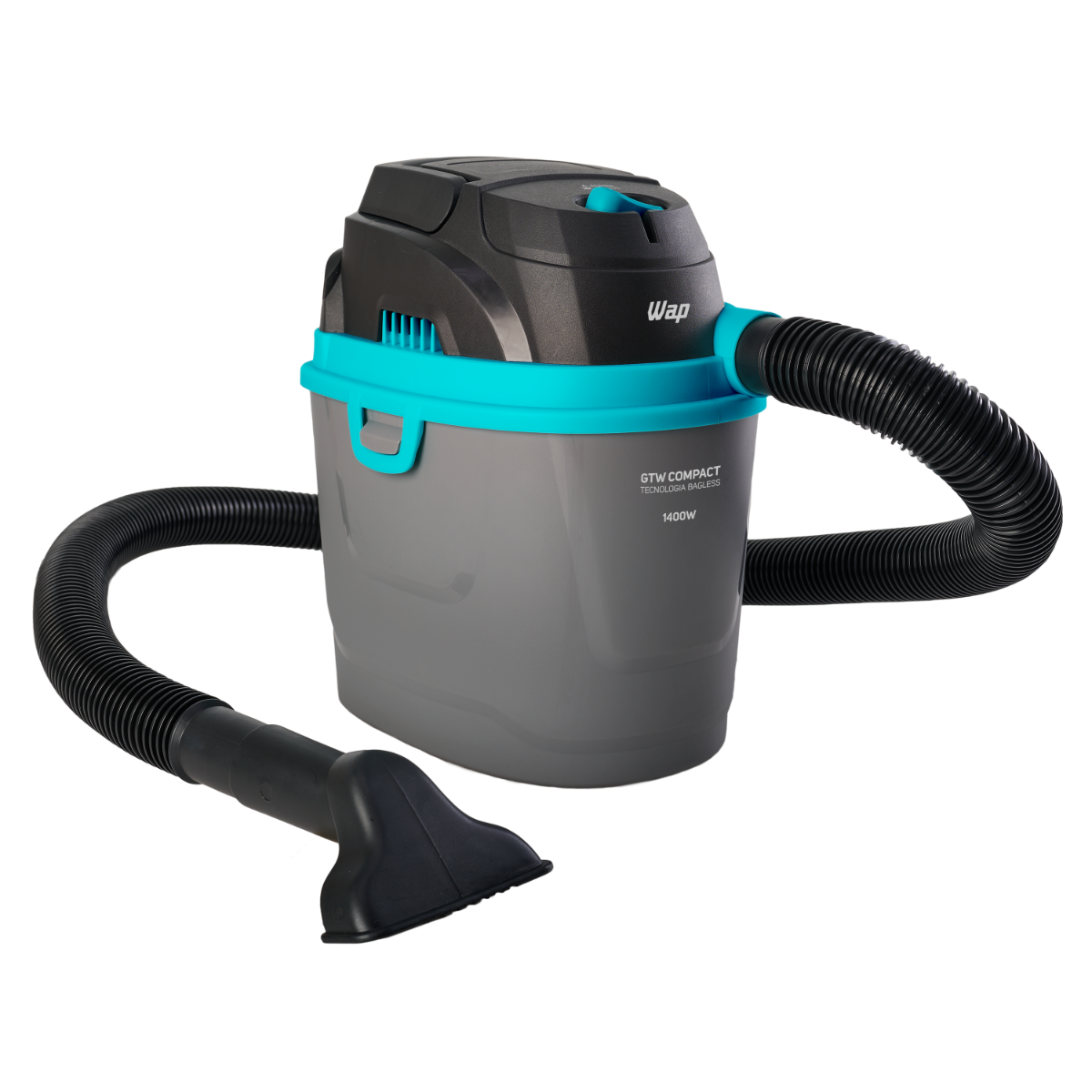 Aspirador de Pó e Água Portátil 1400W 150 mbar 5,5 litros Pequeno e Potente com Soprador WAP GTW COMPACT 127V - 8