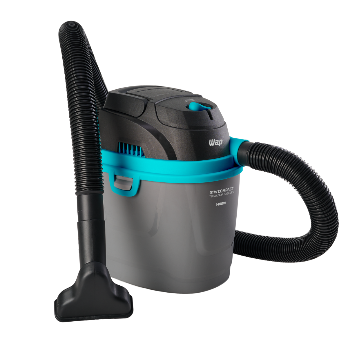 Aspirador de Pó e Água Portátil 1400W 150 mbar 5,5 litros Pequeno e Potente com Soprador WAP GTW COMPACT 127V - 10