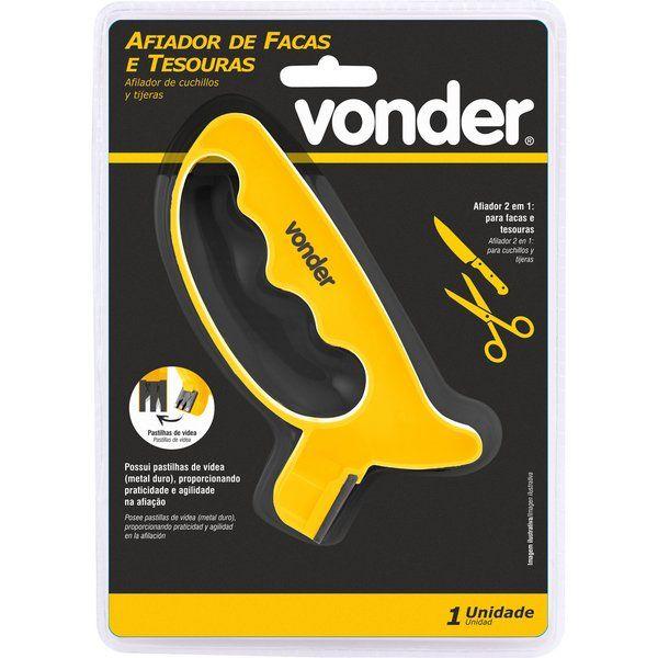 Afiador de facas/tesouras com vídea Vonder - 5