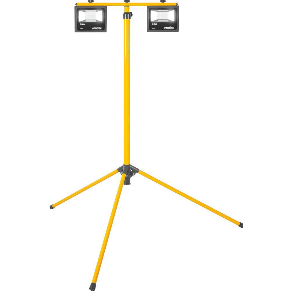 Refletores com Suporte Tripé de 2 metros 20 W Vonder - 4
