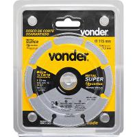 Disco Corte Diamantado Segmentado Metais Metal Super Vonder - 2