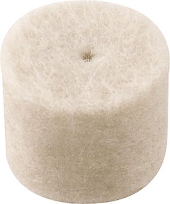 Cilindro de feltro 12,7x9mm p/ microrretífica c/ 2 pç Vonder