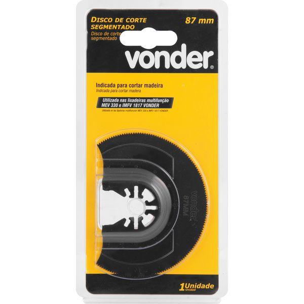 Disco Corte para Madeira 87mm para Multifunção Vonder - 2