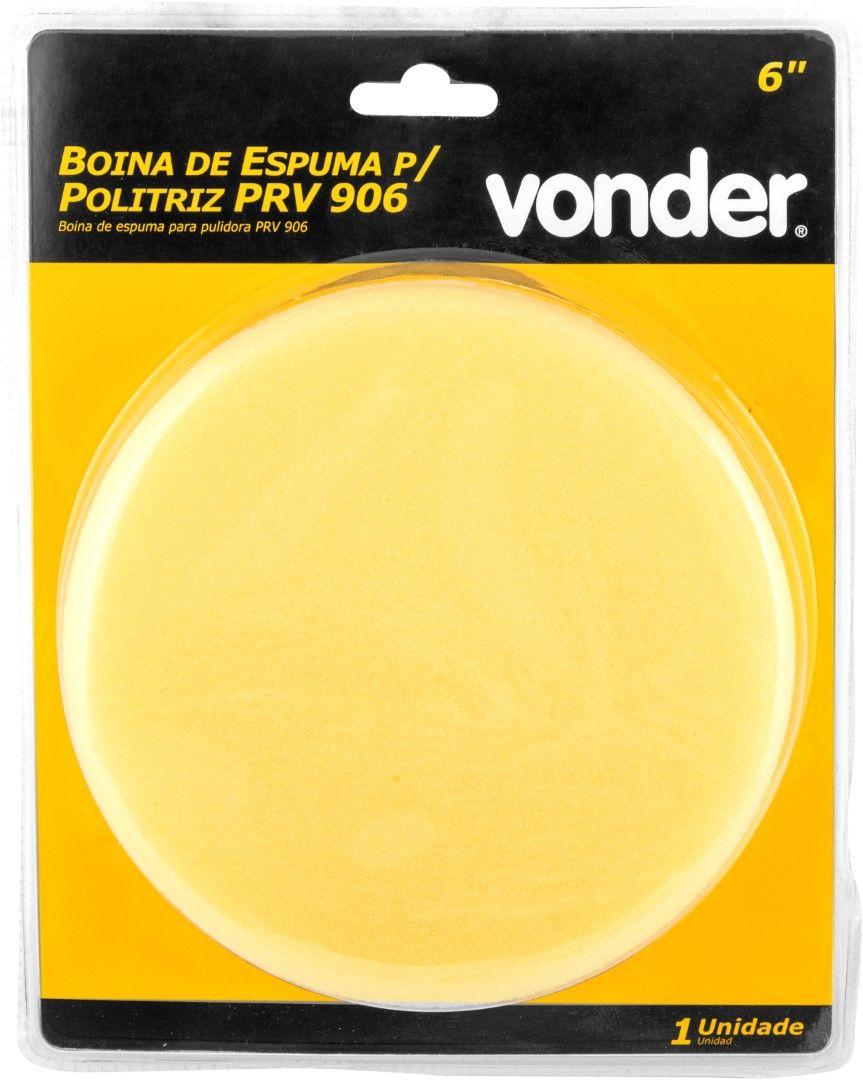 Boina de Espuma 6'' para Politriz Prv 906 Vonder - 1