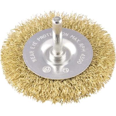 Escova circular ondulado 3x3/8" haste 1/4" 4500rpm