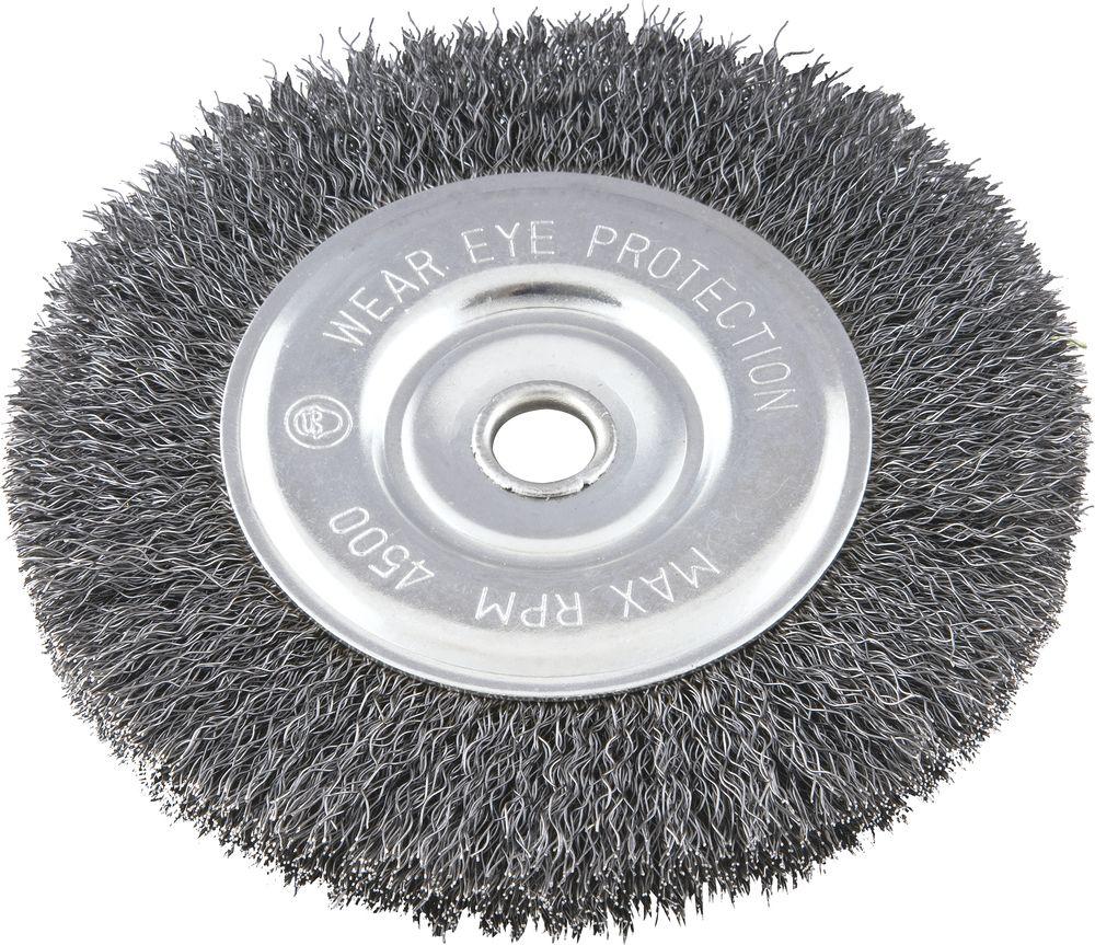 Escova Circular Ondulada 6x1/2 Furo 1/2 Polido Vonder - 1