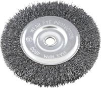 Escova Circular Ondulada 6x1/2 Furo 1/2 Polido Vonder - 1