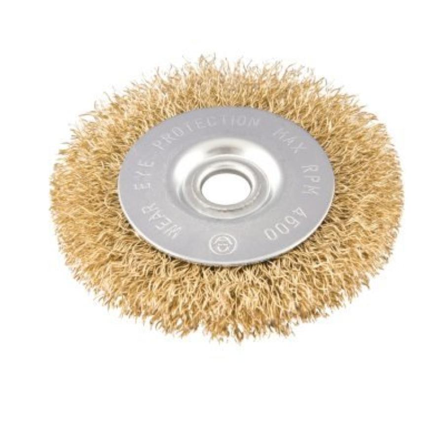 Escova circular ondulada 3x3/8" furo 1/2" 4500rpm Vonder - 1