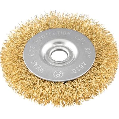 Escova circular ondulada 3x3/8" furo 1/2" 4500rpm
