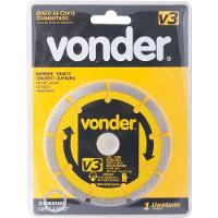 Disco diamantado 110mm segmentado furo 20mm v3 Vonder - 2