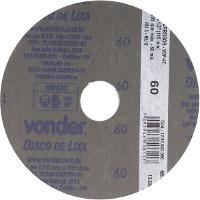 Disco lixa fibra 115mm g60 dvf47 10 peças Vonder - 3