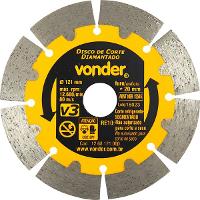 Disco Diamantado 121mm V3 Segmentado Vonder - 1