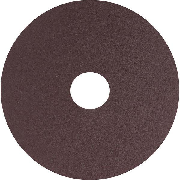 Disco lixa fibra 115mm g100 dvf47 10 peças Vonder - 1