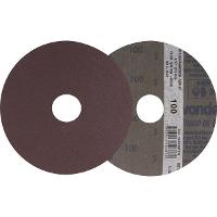 Disco lixa fibra 115mm g100 dvf47 10 peças Vonder - 2