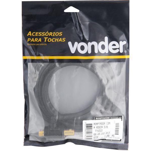 Adaptador 13mm com rosca 3/8" BSP P/tocha TTV 222 Vonder - 4