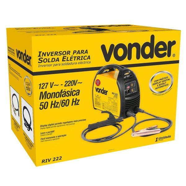Retificador Inversor Solda 200a BIV Mono Lift Ar Vonder - 3