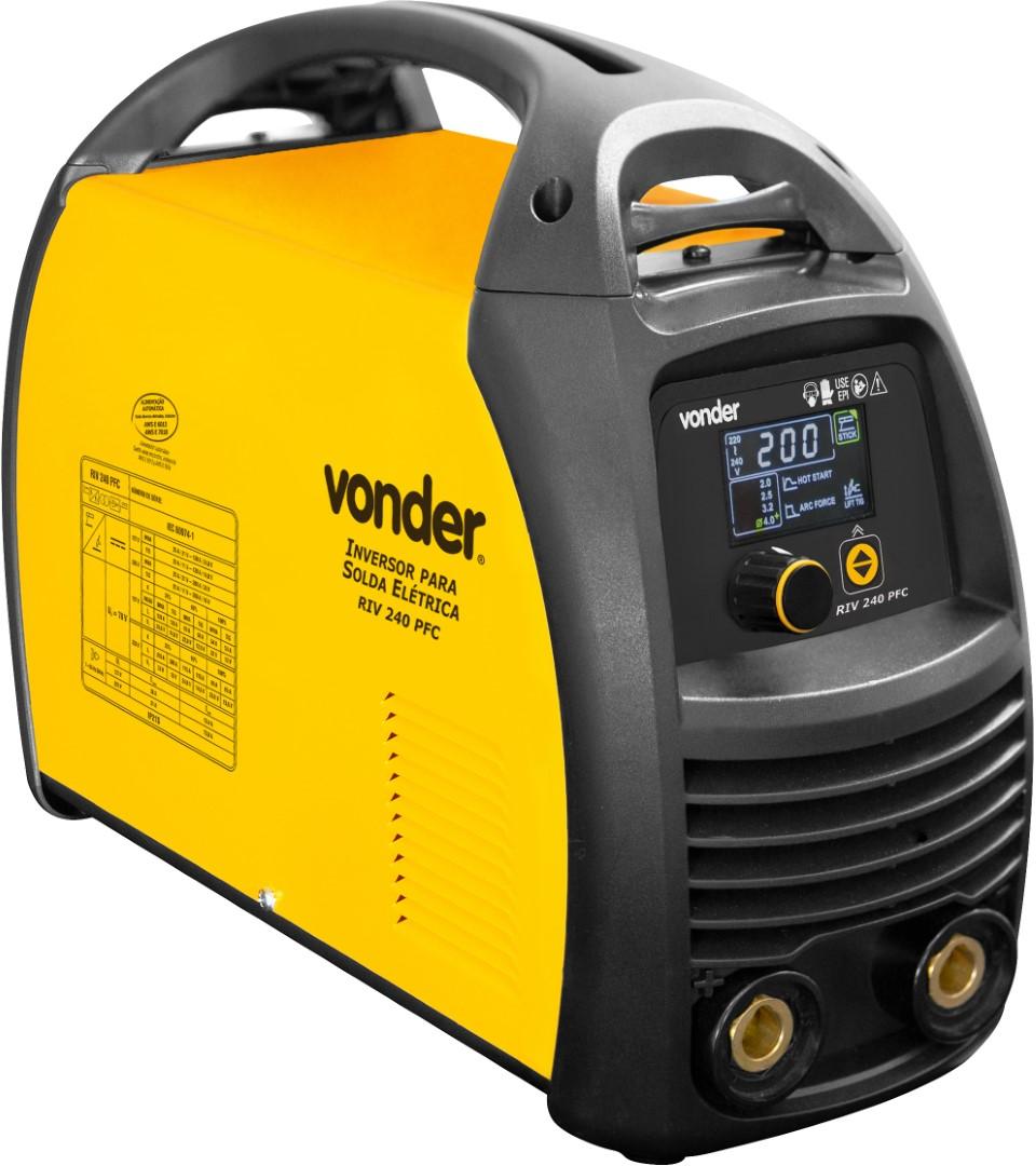 Inversor Solda Eletrodo Tig 200 à Riv 240 V265V Mono Vonder - 3