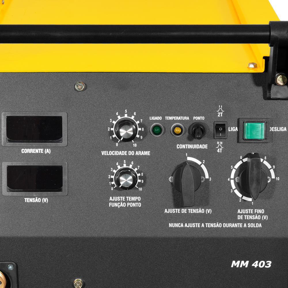 Máquina Para Solda Mig/Mag 403 Trifásica Vonder - 6