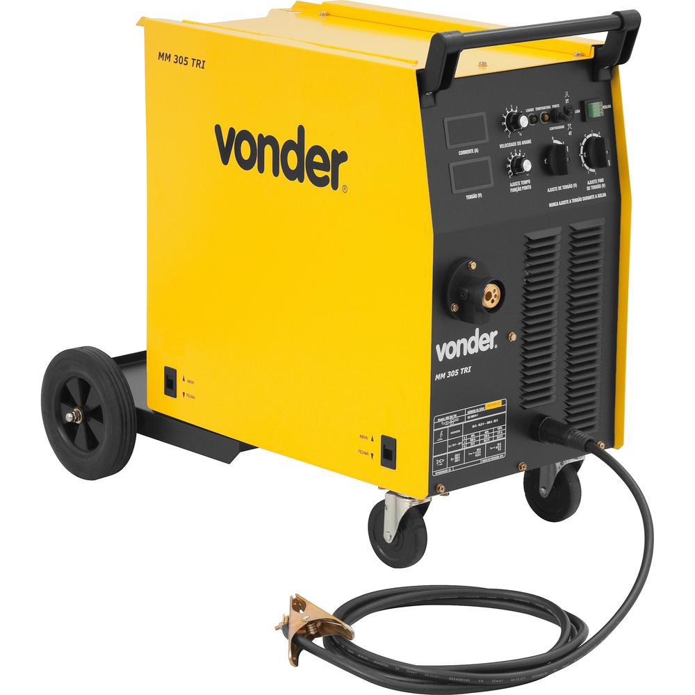 Maquina Solda Mig Mag 300a 220/380/440 Trif Vonder - 1